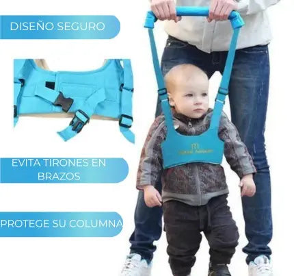 Arnés BabySeguro™ — Primeros pasos sin miedo para tu bebé.