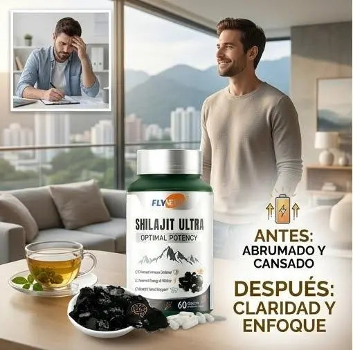 Shilajit ultra™  ¡Alarga ,engrosa y potencia tu energía!