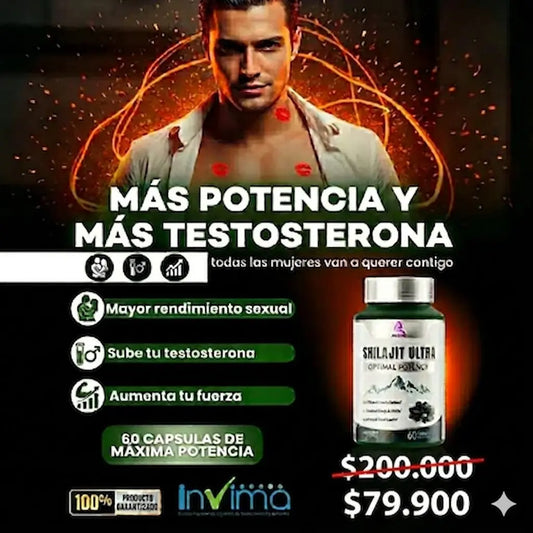 Shilajit ultra™  ¡Alarga ,engrosa y potencia tu energía!